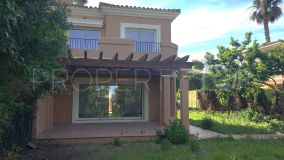 For sale Alcaidesa semi detached house with 3 bedrooms