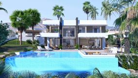 Stunning New Frontline Golf 4 Bedroom Villa with Panoramic Views, Located close to Estepona Town.