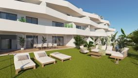Brand New Off-Plan 2 Dormitorios Corner Apartamento Planta baja Cerca de Estepona con Vistas al Mar.