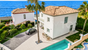 Beautifully renovated five bedroom south facing villa located near the beach in El Faro, Mijas Costa