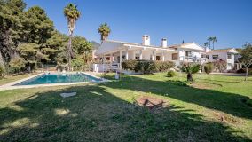 Charming seven bedroom, south facing villa in a picturesque tranquil residential area above Marbella centre, with the most magnificent La Concha backdrop.