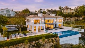 Beautiful six bedroom villa in Los Flamingos with panoramic views of the Mediterranean Sea