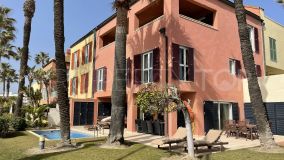 Town House in Ribera del Arlequin with a 20 meters berth in front of the house included for sale in Sotogrande