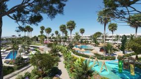Apartamento de 2 dormitorios en resort junto al campo de golf y vistas al mar en La Alcaidesa