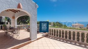 Renovated traditional Spanish style house for sale in the Granadella area of Jávea with magnificent sea views