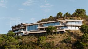 Fabulosa villa de 7 habitaciones respetuosa con el medio ambiente y vistas panorámicas al mar en Monte Mayor, Benahavís