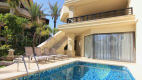 Luxury duplex apartment with private garden and private pool in Laguna de Banus - RENTED