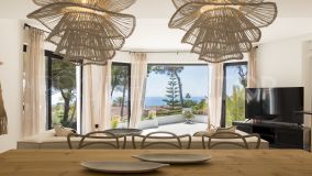 Villa de estilo ibicenco con vistas al mar en la zona de Cap Negre, Jávea (Alicante)