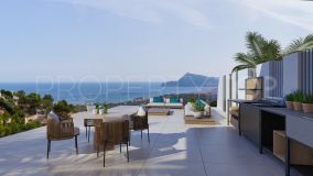Luxury villa under construction with sea views in Altea, Alicante.