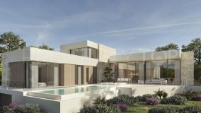 Modern villa under construction in Moraira, Alicante