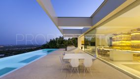Exclusive modern villa overlooking the sea in Los Monasterios, Puçol, for sale.