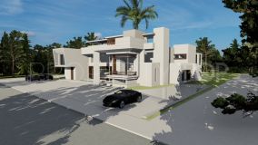 Spacious plot with project in Guadalmina Baja close to the beach