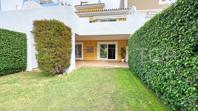 GROUND FLOOR APARTMENT WITH PRIVATE GARDEN FOR SALE ON THE NEW GOLDEN MILE, ESTEPONA