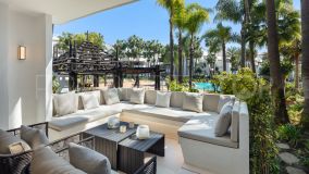 Spectacular newly refurbished beachfront flat on Marbella's golden mile.
