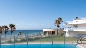 Luxury beachfront apartment, modern complex, close to Estepona town