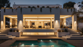 Lujosa villa moderna y ecológica de 5 dormitorios en la Milla de Oro de Marbella