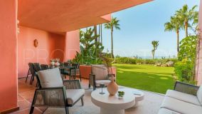 Tasteful 3 bedroom beachfront garden apartment with sea views in Cabo Bermejo - New Golden Mile
