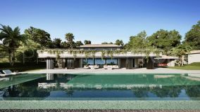 Oportunidad de inversión - Parcela en primera línea de golf con licencia para una moderna villa de lujo de 11 dormitorios en Parcelas del Golf, Nueva Andalucía