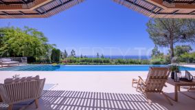 Mediterranean style 6 bedroom renovated residence with sea views in La Zagaleta - Benahavis