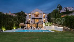 Stylish reformed 6 bedroom villa with panoramic views in Puerto del Capitan - Benahavis
