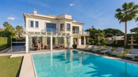 Stunning frontline beach villa for sale in Marbella East