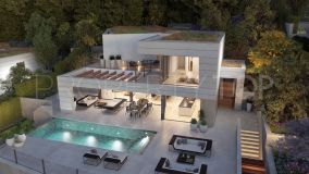 Luxury and modern villa for sale in the gated community Pinares Hills, Malaga