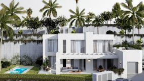 For sale semi detached villa with 4 bedrooms in Cala de Mijas