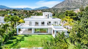 Villa de lujo con vistas al mar en venta en Lomas de Marbella Club, Milla de Oro