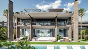 Villa moderna con privilegiadas vistas al mar y ubicación en Puerto Banús, Marbella