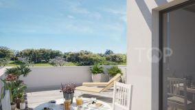 Brand new and first line golf contemporary townhouses for sale in San Roque Golf