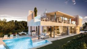 Complejo de villas de estilo contemporáneos en venta en Benalmádena