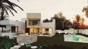 Moderna villa de diseño a estrenar con vistas al mar en El Paraíso Alto, Benahavís