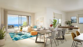 Moderno apartamento de lujo con vistas frontales al mar en Benalmádena