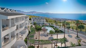 Modern 4-bedroom apartment in an off-plan development with sea views in Benalmadena