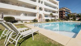 Second floor front line beach apartment in La Herradura with direct views of the beach and sea and walking distance to Puerto Banus.
