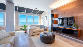 Duplex penthouse on the beachfront and with fabulous sea views in Carvajal.