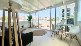 Penthouse, Estepona, 2 bedrooms, center, old town, sea views, solarium.