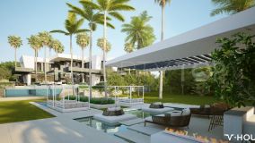 Una obra maestra de Marbella-Modern: diseño de arquitecto de parcela y proyecto