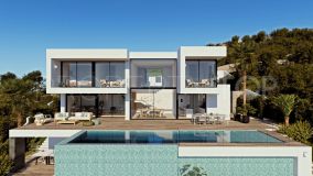 Luxury modern villa with stunning views