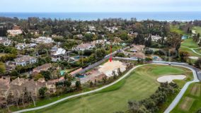 Beachside frontline golf plot for detached villa in Guadalmina Baja, Marbella