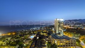 Luxury studio apartment in Elviria playa with stunning panoramic views.