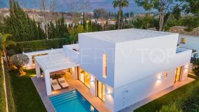 Contemporary built villa located in a prime position beside Guadalmina Golf Course, Guadalmina Baja, Marbella