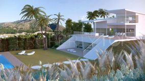 Nueva casa contempraneo de cinco estrellas villa en venta en Reserva del Higueron en Benalmádena