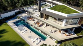 Espectacular proyecto de villa sobre plano en la milla de oro de Marbella