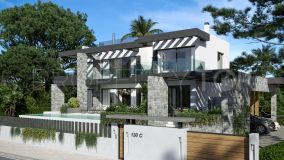 Beautiful project of a modern villa in Marbesa Beach, Marbella