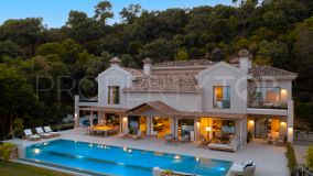 Se vende nueva casa de lujo con magníficas vistas panorámicas en La Zagaleta, Benahavis