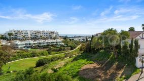 Superb building plot with panoramic sea views for sale in prestigious La Resina Golf, Estepona