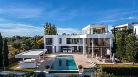 Villa de Lujo Moderna en Primera Línea de Golf con Impresionante Panorama, Los Flamingos, Benahavis