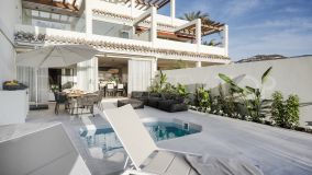 Luxurious Parisian-Inspired Ground-Floor Apartment with Private Pool & Panoramic Views in Nueva Andalucía