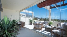 Impresionante apartamento moderno con vistas al mar dentro del exclusivo Palacete los Belvederes en La Cerquilla, Nueva Andalucía